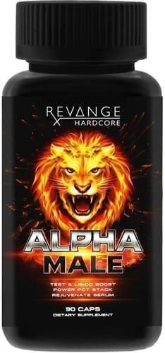 Тестостеровий бустер Revange Hardcore ALPHA MALE 90 caps