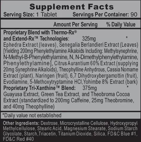 Hi-Tech Pharmaceuticals Lipodrene Hardcore 90 tabl