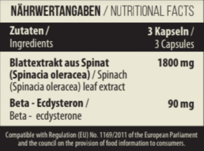 MST Nutrition Beta - Ecdysterone 120 caps
