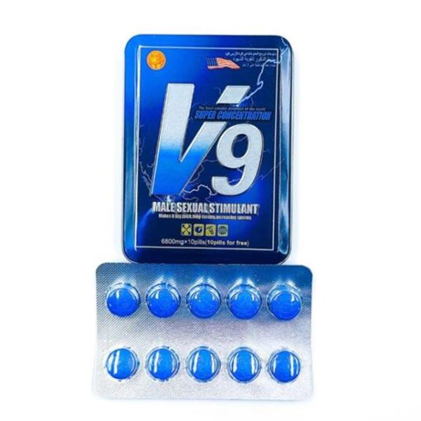 Капсули для підвищення потенції V9 10 табл