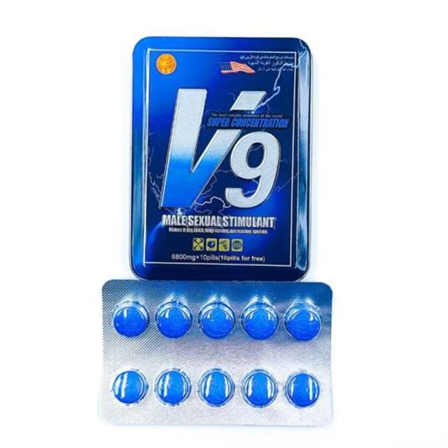 Капсули для підвищення потенції V9 10 табл