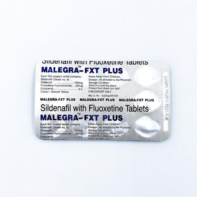 Malegra FXT Plus (силденафіл + флуоксетин)