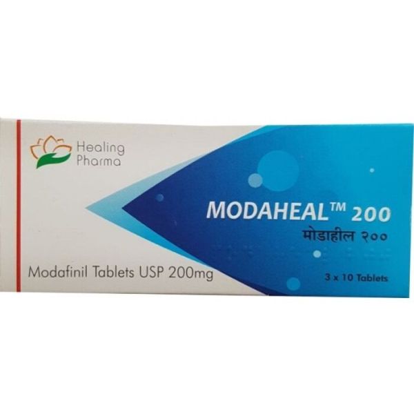 МОДАФИНИЛ MODAHEAL (MODAFINIL) 10 TABS, 200 MG/TAB