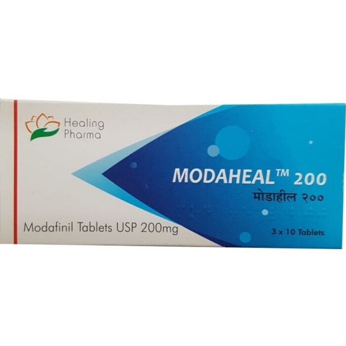 МОДАФИНИЛ MODAHEAL (MODAFINIL) 10 TABS, 200 MG/TAB