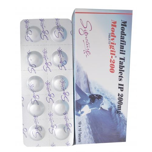 Модафинил Ноотроп Modafinil HUB Pharma Modvigil 200 мг 10 таб (блистер)