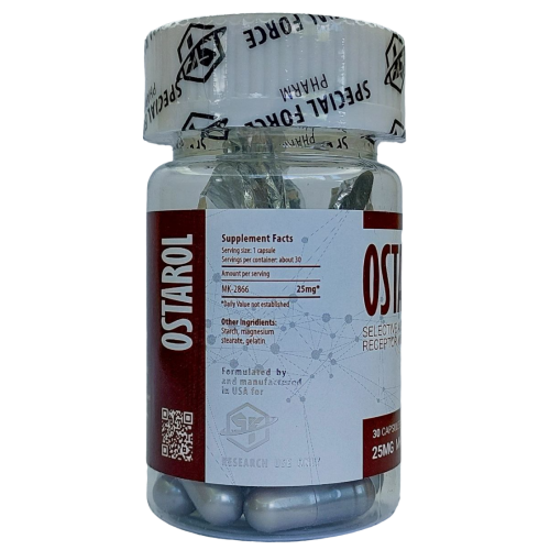 Остарин стимулятор гормонов САРМ SARMs Special Force Ostarol 25 мг 30 капсул