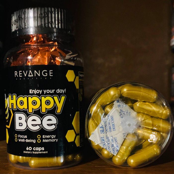 REVANGE NUTRITION Happy Bee 60 caps