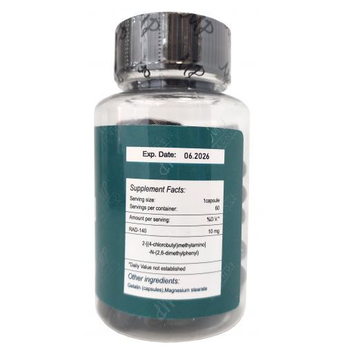 Радарин стимулятор тестостерона САРМ SARMs Magnus Radarine (RAD-140) 10 мг 60 капсул