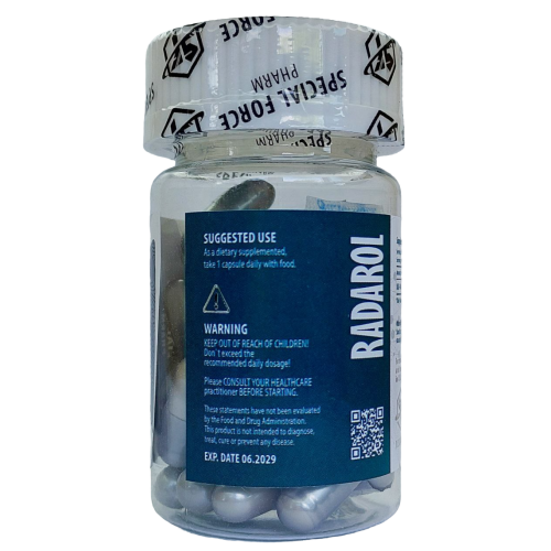 Радарин стимулятор тестостерона САРМ SARMs Special Force Radarol 10 мг 30 капсул