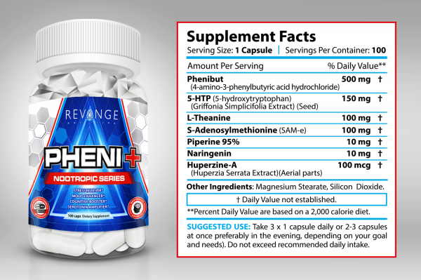Revange Nutrition PHENI+ 100 caps