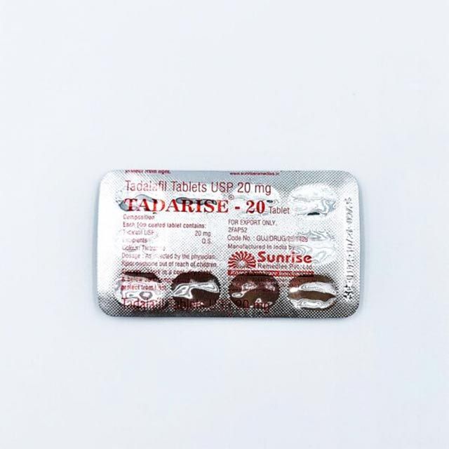 Сіаліс Tadarise 20 mg (Тадарайз 20)