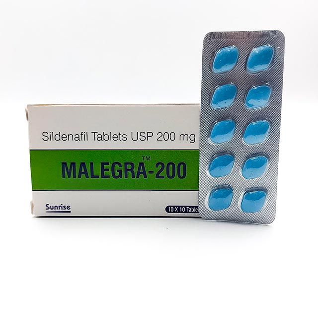 Дженерік Віагри MALEGRA 200 mg